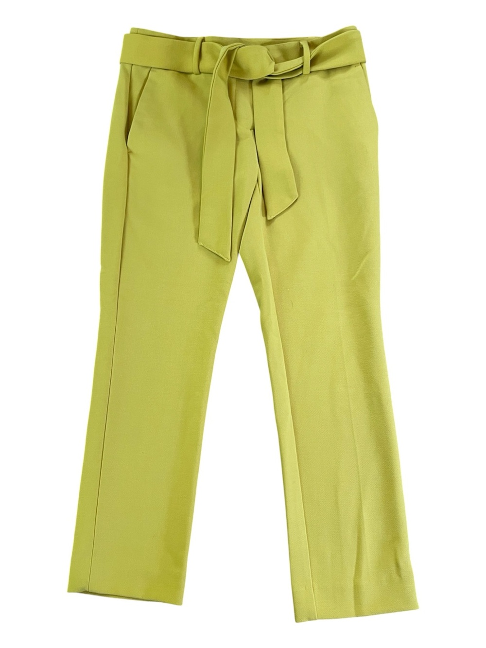 Loft Petites Yellow Mustard Marisa Trousers. Size 00P